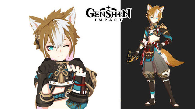 Detail Bocoran Gorou Genshin Impact Karakter Bow Geo