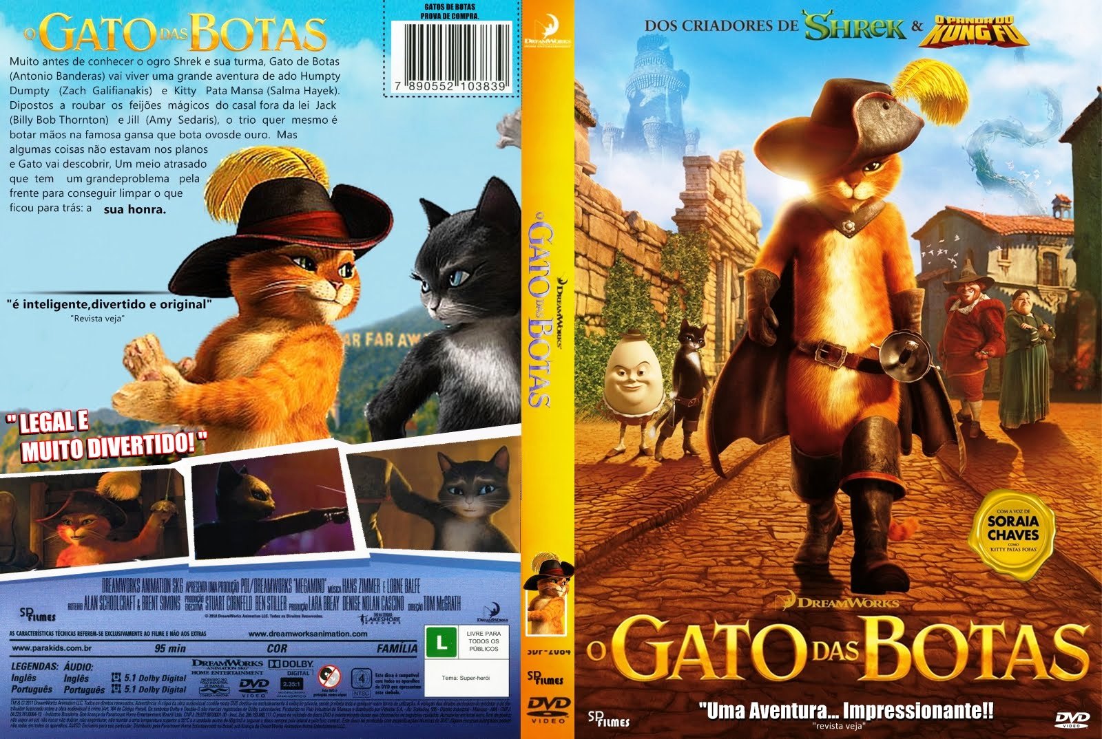 Fox Vídeo Locadora O Gato de Botas Fox Vídeo Locadora O Gato de Botas