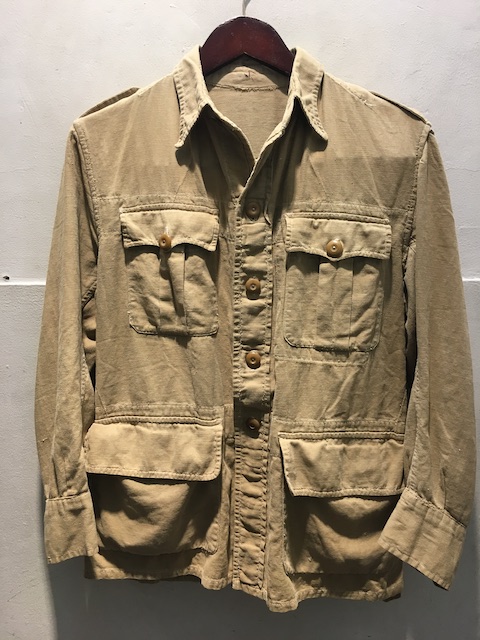 40's Vintage British Army Bush Jacket | ILLMINATE blog