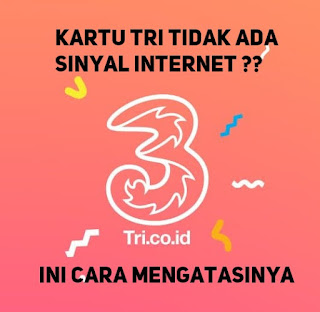 6 Cara Mengatasi Kartu Tri Tidak Muncul Sinyal Internet