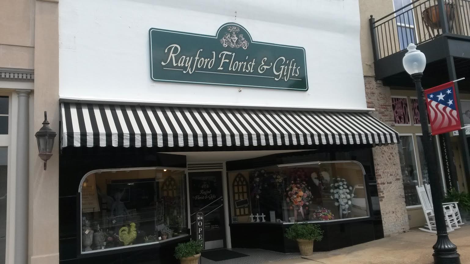 123 Main Street USA Rayford Florist and Gifts Henderson, TX