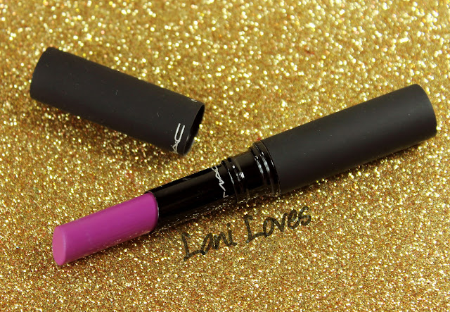 MAC MONDAY | Taste Temptation - Seductive Intent Mattene Swatches & Review