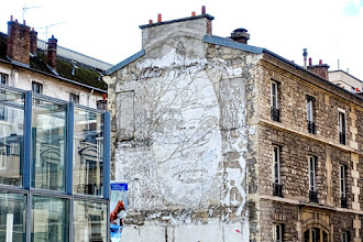 Sunday Street Art : Vhils - Hôpital Necker Enfants Malades - rue de Sèvres - Paris 15