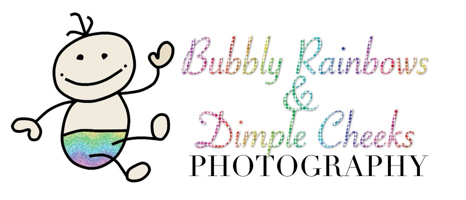 Bubbly Rainbows and Dimple Cheeks Photography