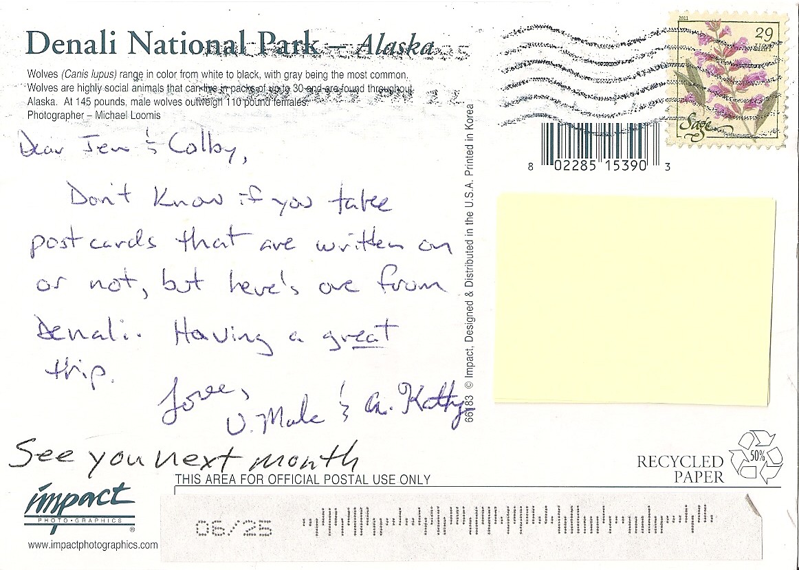 Postcards of Place July 2011