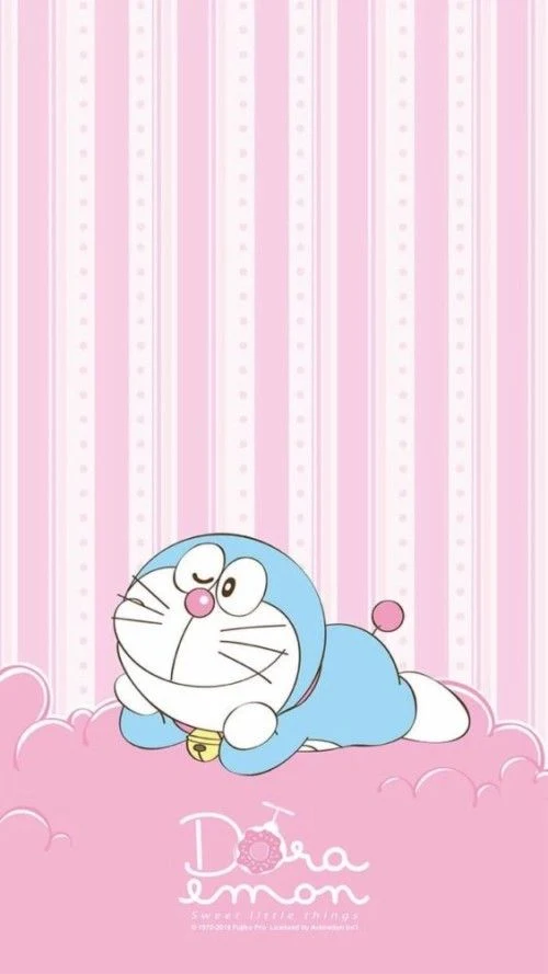 Doraemon Pink Lucu di 2021 Lucu, Kertas dinding lucu, Doraemon