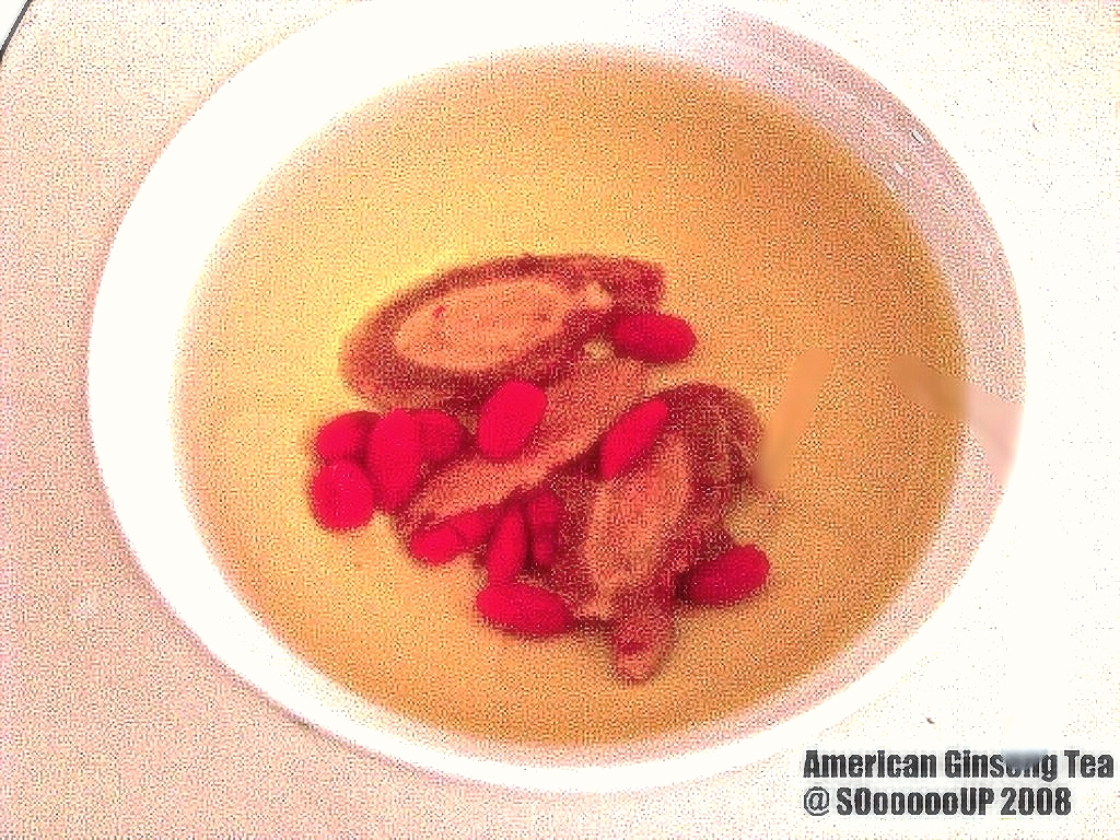 SOoooooUP AMERICAN GINSENG TEA