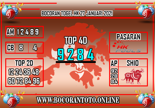 Bocoran Togel HK 27 Januari 2021 Bocoran HK 27 Januari 2021