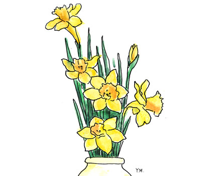 Daffodil by Yukié Matsushita