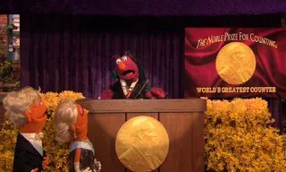 we see Telly is now on stage with a count costume. Sesame Street Count On Elmo