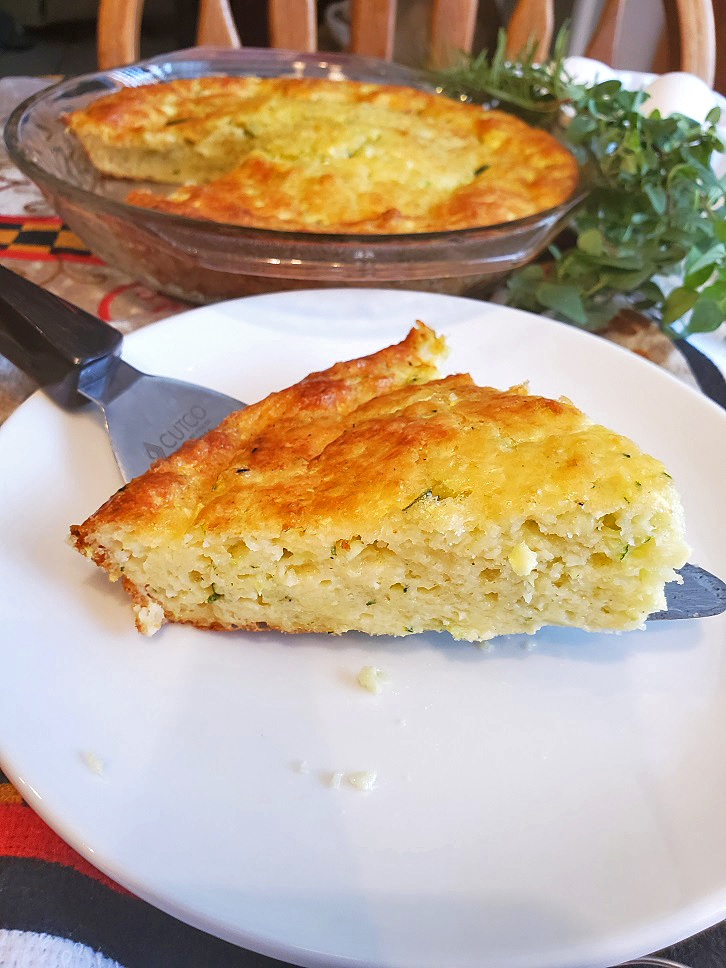 Crustless Zucchini Quiche What's Cookin' Italian Style Cuisine