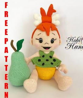 PATRON GRATIS PEBBLES | LOS PICAPIEDRA AMIGURUMI 48300