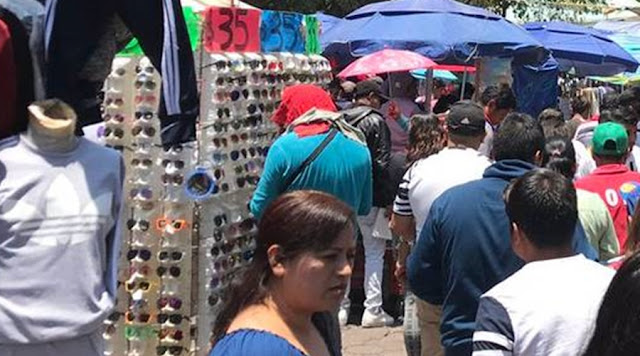 Comerciantes informales abarrotan juntas auxiliares en Puebla