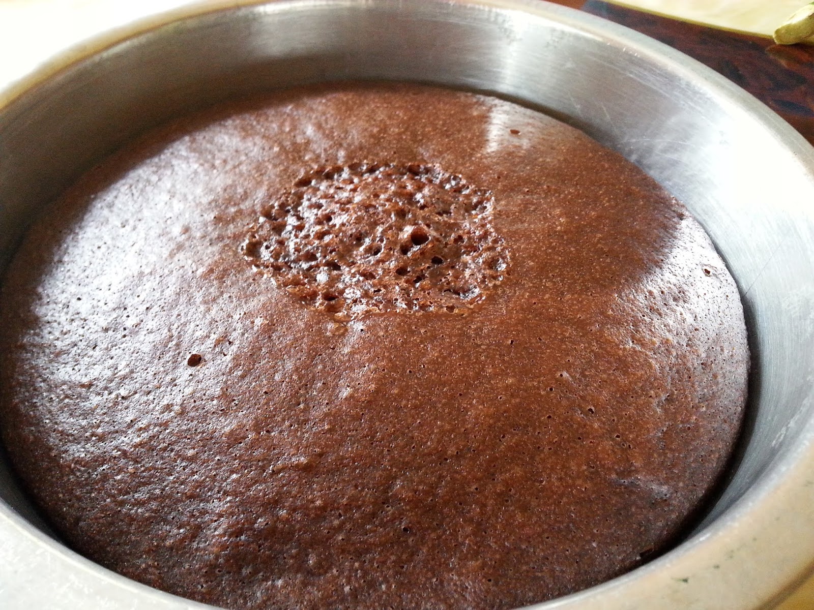 kek viral  bahan resepi kek coklat   guna  bahan  senang  sudu besar Resepi Kek Milo 3 In 1 Enak dan Mudah