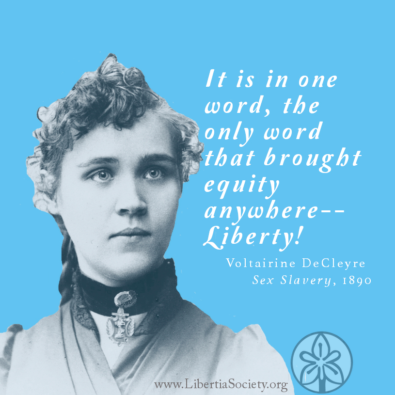 Mujerícolas: Voltairine de Cleyre. Anarquista y feminista.