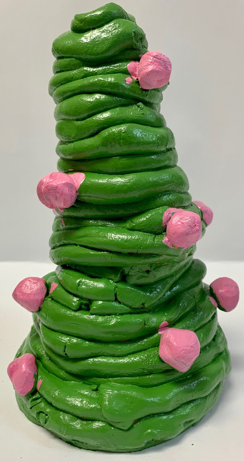 2 Soul Sisters Art Ed Coil Clay Christmas Trees!