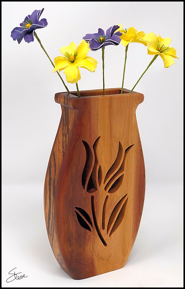 Scrollsaw Wooden Vase Scroll Saw Pattern.