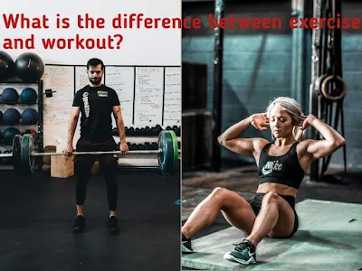 What is a workout? How many types of workouts are there? What is the difference between exercise and workout?