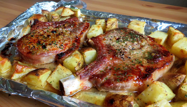 Garlic & Brown Sugar Pork Chops