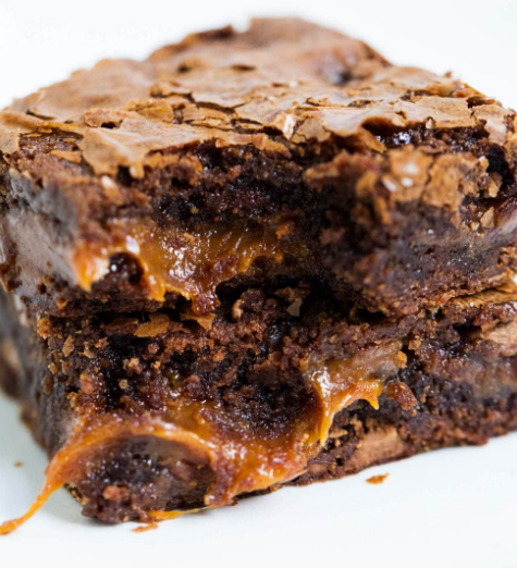 CHOCOLATE FUDGE CARAMEL BROWNIES #desserts #cake #brownies #chocolate CHOCOLATE FUDGE CARAMEL BROWNIES #desserts #cake #brownies #chocolate