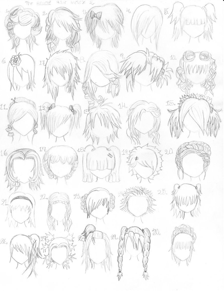 Anime blog: Anime Hair