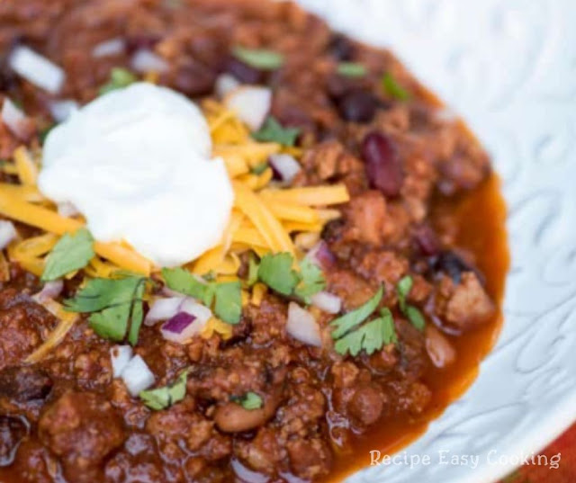 Three Bean Turkey Chili