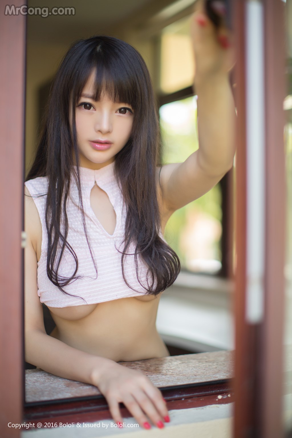 BoLoli 2017-04-23 Vol.045: Model Wai Wai (歪歪) (41 photos) photo 1-12