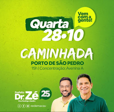 AGENDA DA COLIGAÇÃO RESGATANDO MACAU