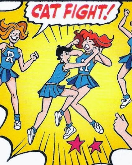 Betty Archie Comics Porn Mom Lesbian - Betty And Veronica Catfight Wrestling