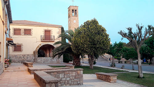 Sodeto - Plaza de la Iglesia