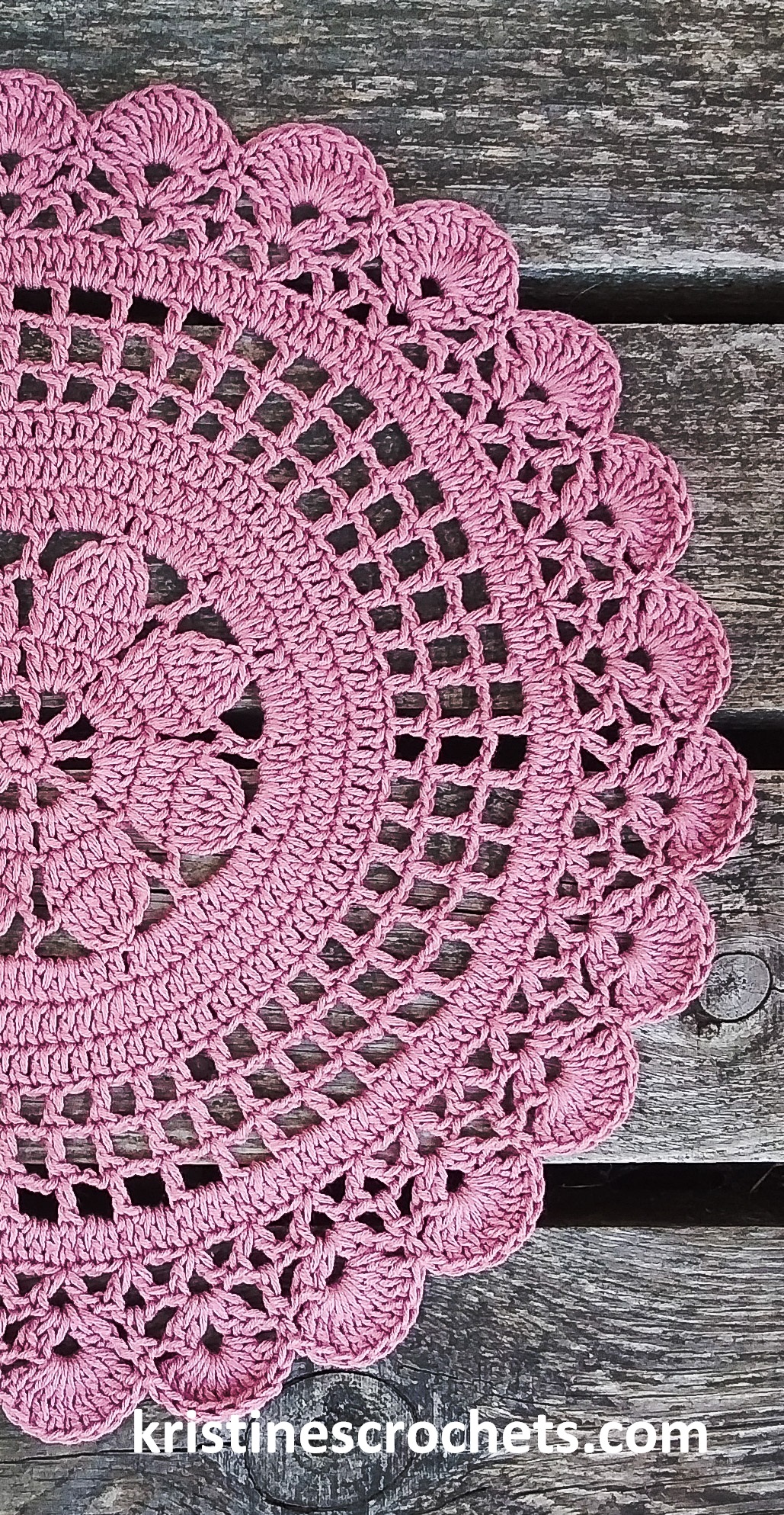 PDF Instant Download. Ring Of Roses Doily Doily Pattern Crochet Pattern