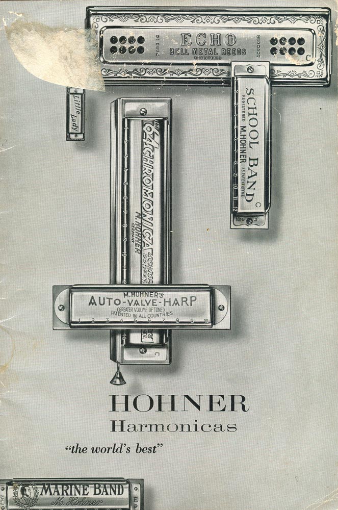 c.1953 Hohner USA Harmonica Catalog