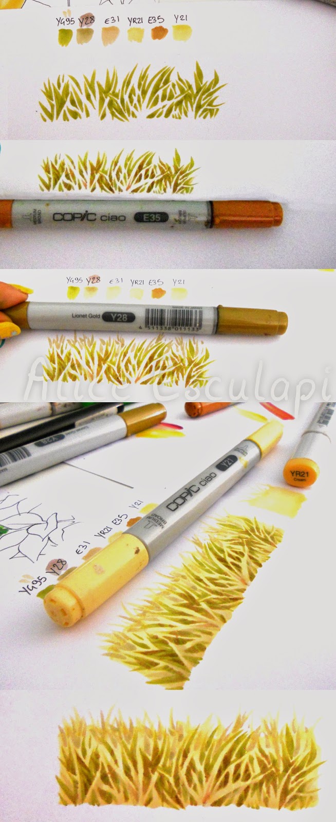 Copic YG17 Pennarello Ciao Erba Verde