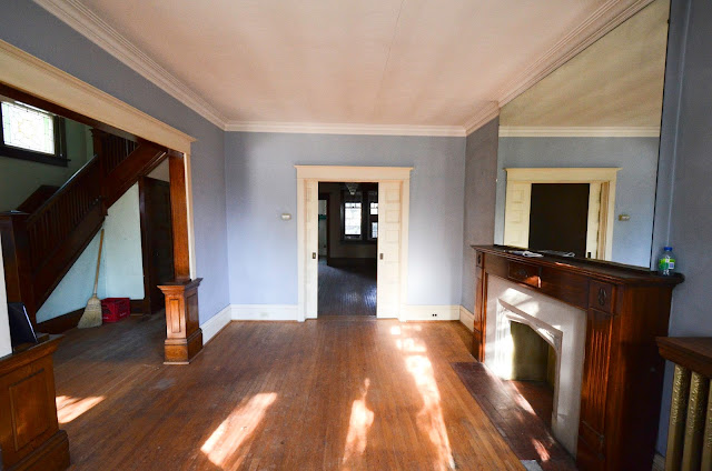 Project Rad: toronto century home renovation - edwardian living room before and after  |navkbrar.blogspot.com