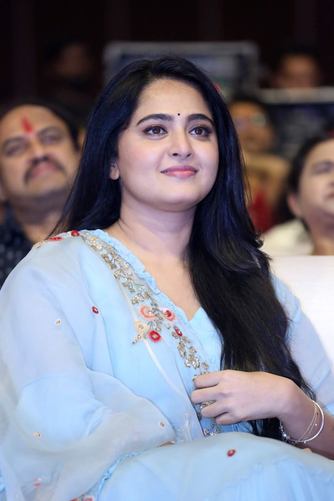 Beauty Galore HD : Anushka Shetty's New Photos From HIT Movie Pre Release
