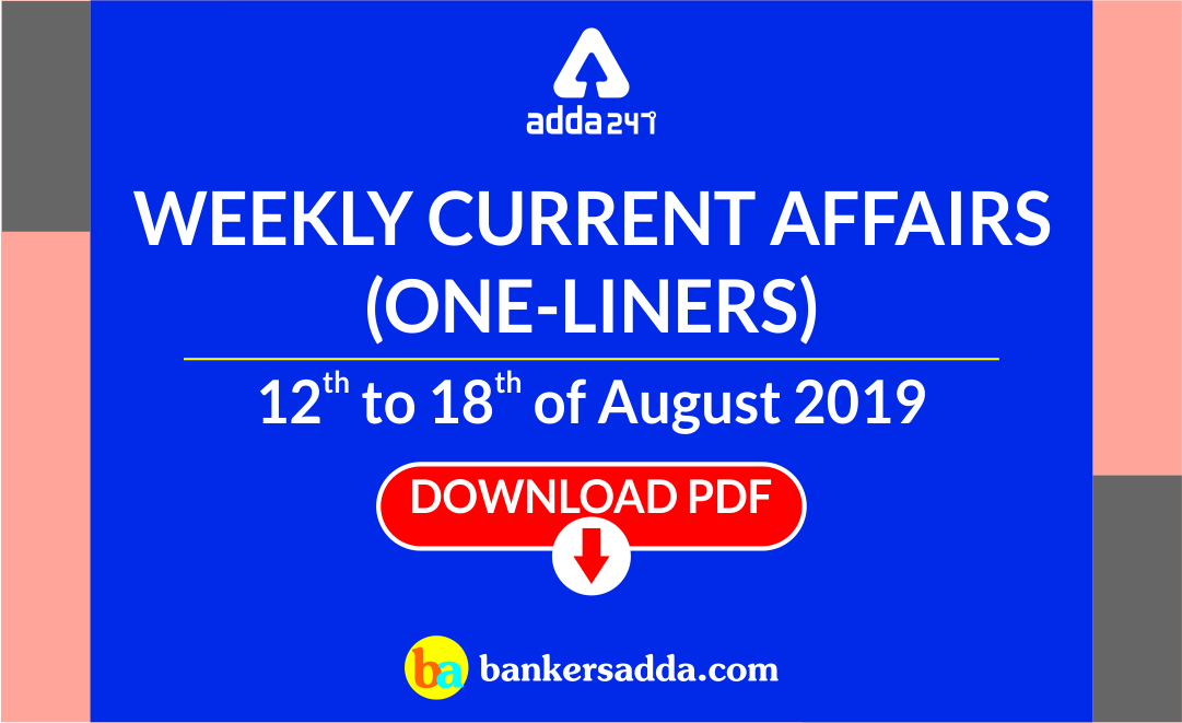 weekly-one-liners-current-affairs