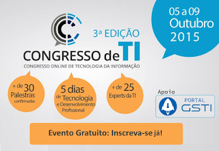 Congresso Online de TI 3 ª Edição Evento Gratuito