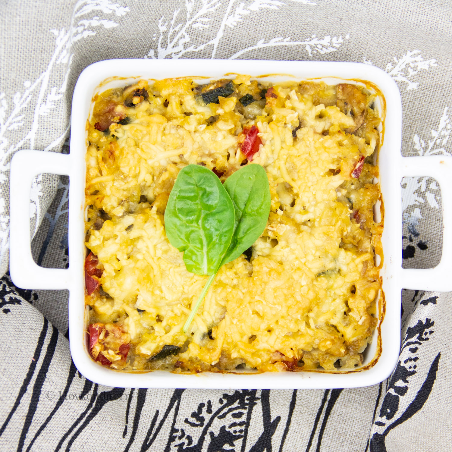 Veggie Lentil Casserole