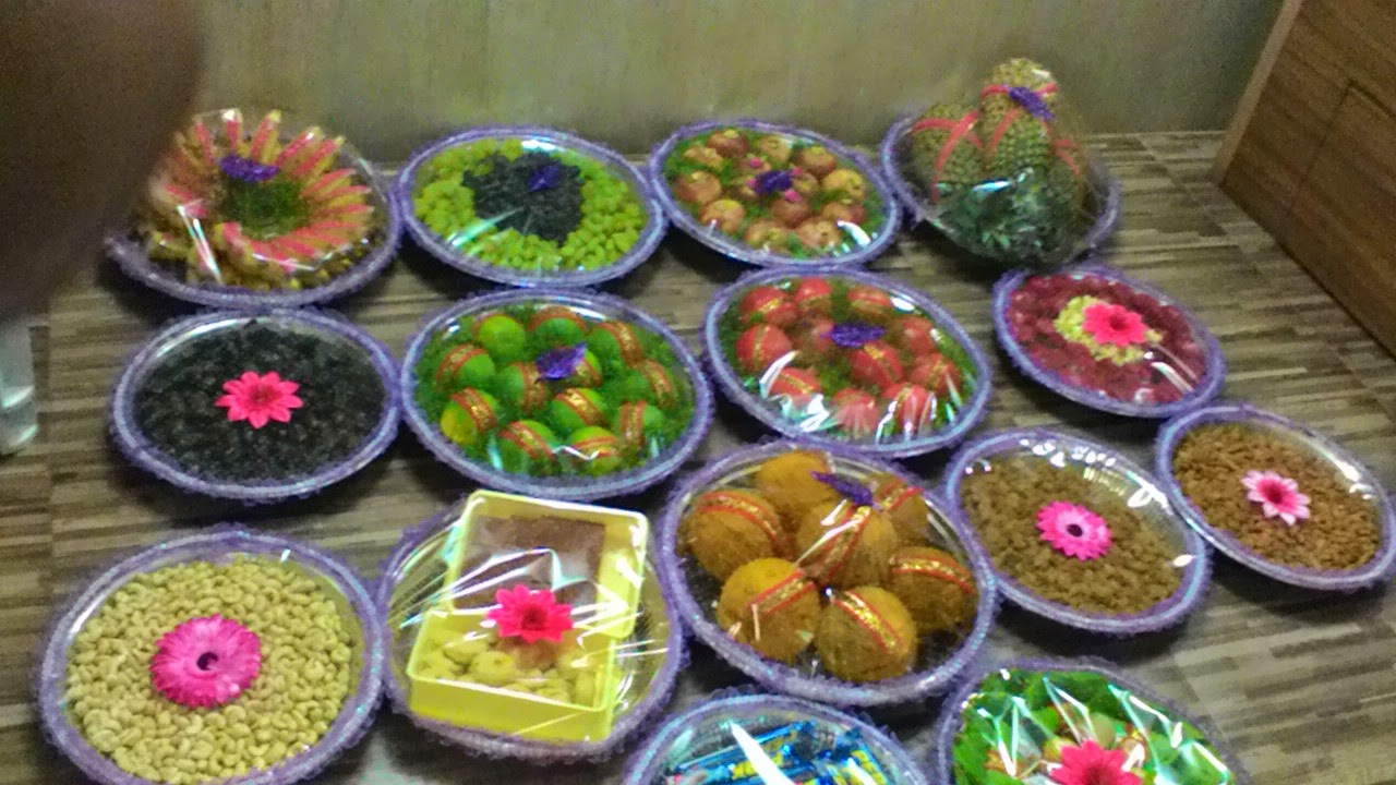 Check List For Marriage 1st Year Seer Seer Varisai Plates