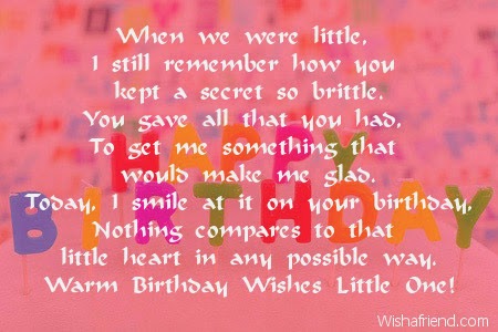 Birthday Wishes Little Sister « Birthday Wishes