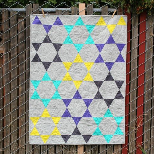 Sew Ready to Play Chinese Checkers Quilt - Free Tutorial