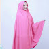 Hijab Syari Dua Warna Pakai Pet