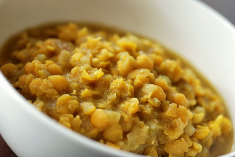 How to Make Indian Matar Dal Yellow Split Pea Curry Asian Cooking