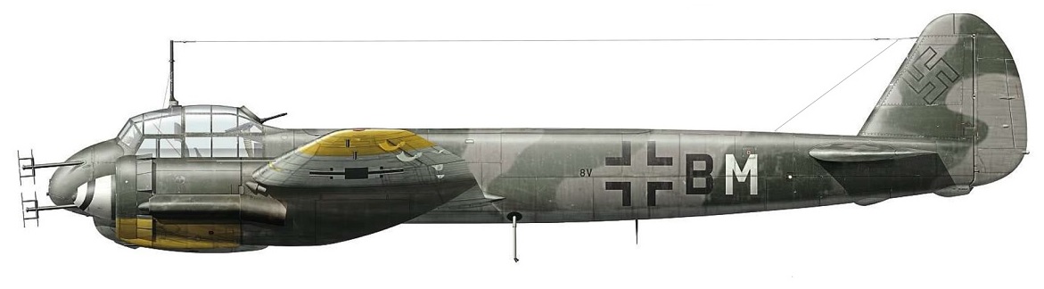 Letadla Luftwaffe Nachtjagdgeschwader 200