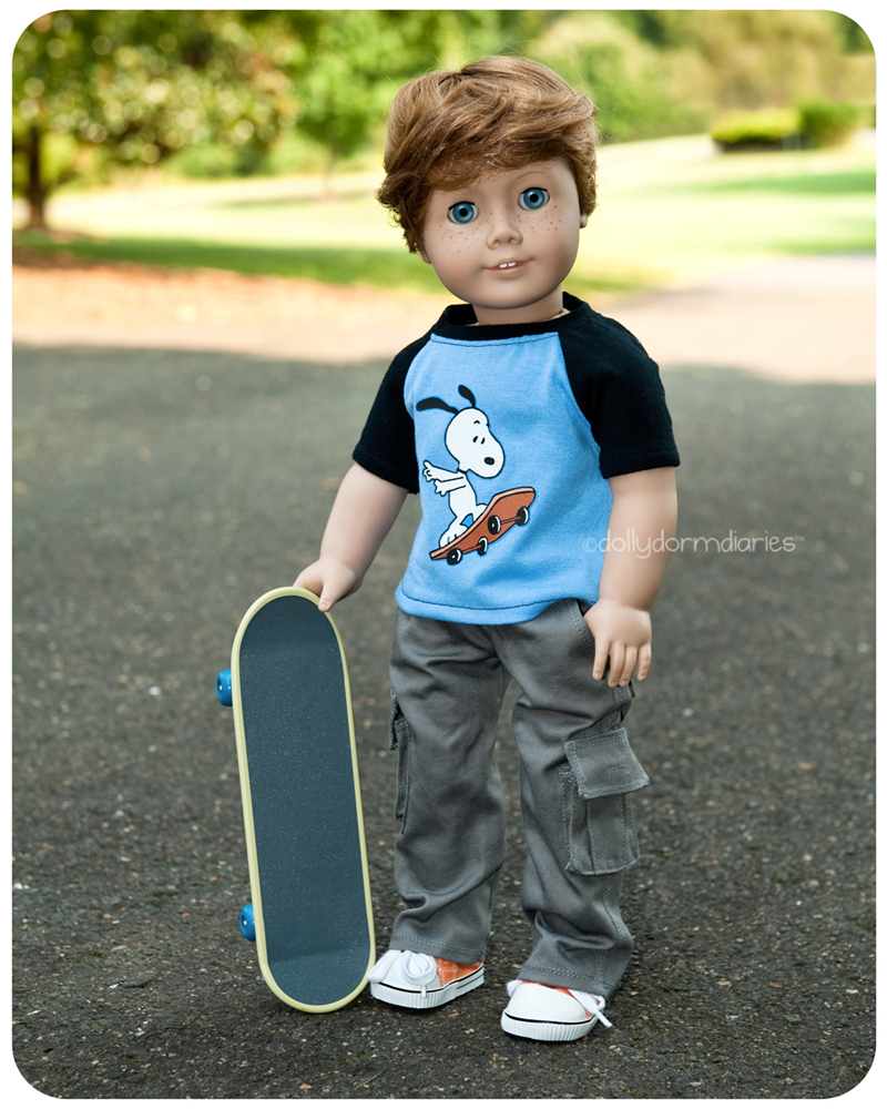 american girl doll skateboard