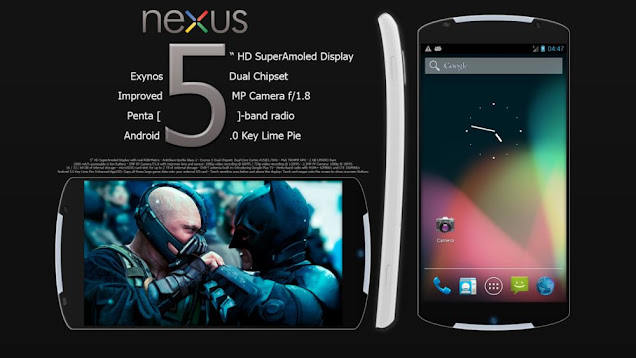 Google NEXUS 5 Release Date 2013, Specs and Phone Price
