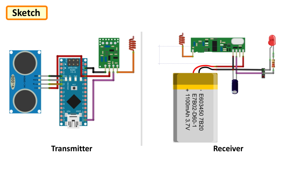 Contactless Cordless Bell Using Arduino, RF, IR and Ultrasonic Sensor ...