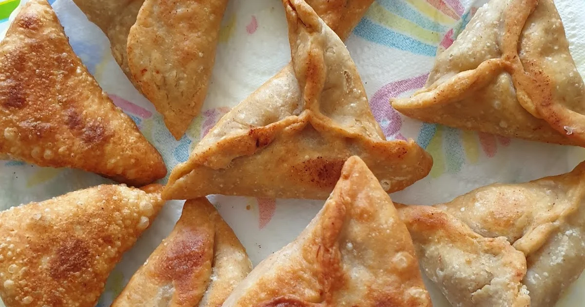 FloViCook: Samoussas pomme de terre et thon; Pâte brisée maison