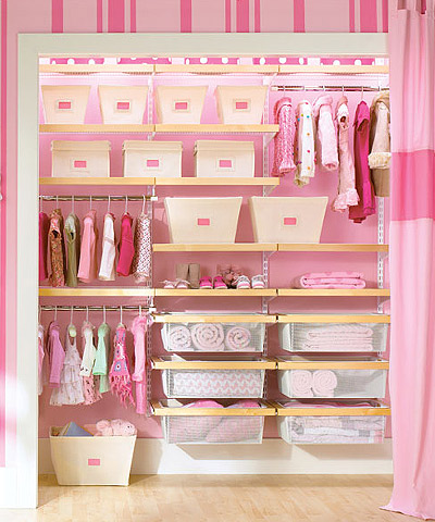 I Heart Pears: Organization ideas for baby closets