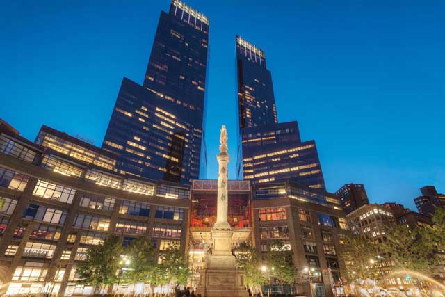 Columbus Circle then and now randommusings.filminspector.com